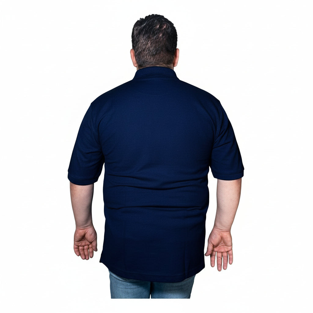Playera Brans Tipo Polo Peso Completo Durable Tallas 2xl 3xl - Garufa Jeans