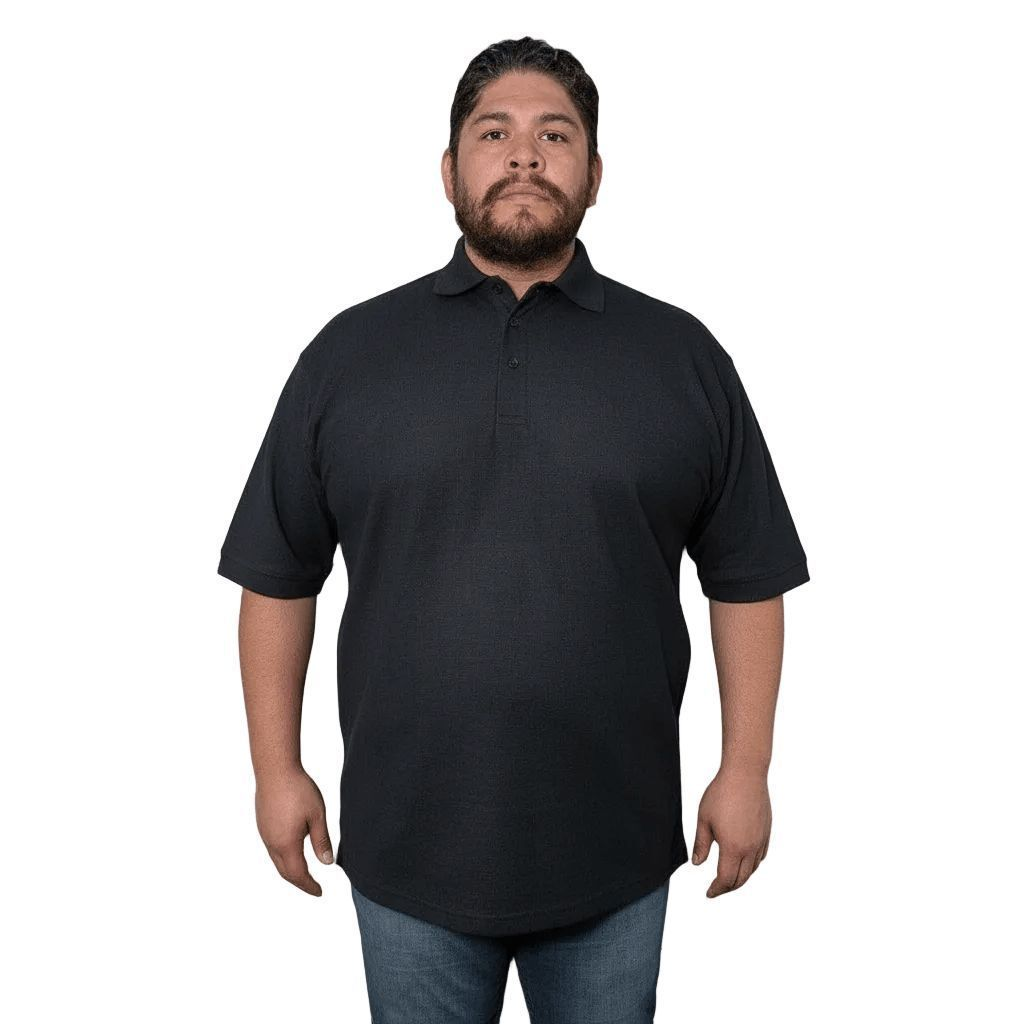Playera Brans Tipo Polo Peso Completo Durable Tallas 2xl 3xl - Garufa Jeans