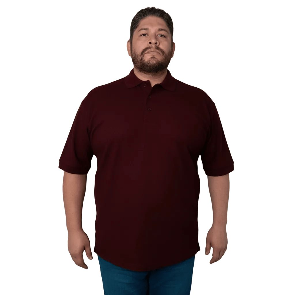 Playera Brans Tipo Polo Peso Completo Durable Tallas 2xl 3xl - Garufa Jeans