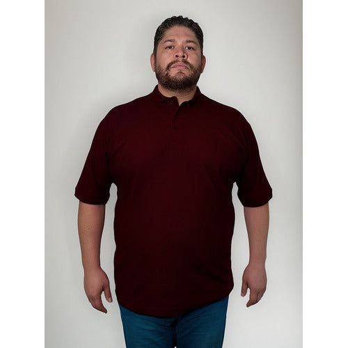Playera Brans Tipo Polo Peso Completo Durable Tallas 4xl 5xl - Garufa Jeans