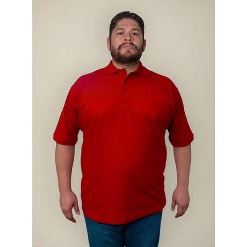 Playera Brans Tipo Polo Peso Completo Durable Tallas 4xl 5xl - Garufa Jeans