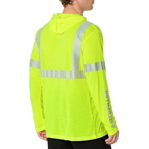 Playera Cat Caterpillar Manga Larga Reflejante Cupucha - Garufa Jeans