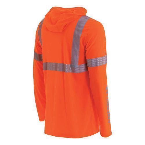 Playera Cat Caterpillar Manga Larga Reflejante Cupucha - Garufa Jeans