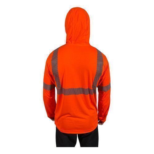 Playera Cat Caterpillar Manga Larga Reflejante Cupucha - Garufa Jeans