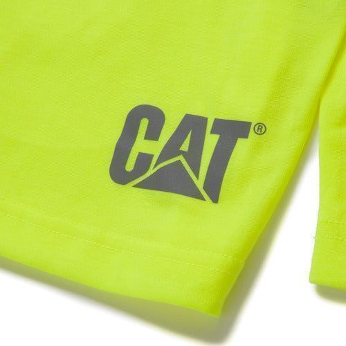 Playera Cat Caterpillar Manga Larga Reflejante Cupucha - Garufa Jeans