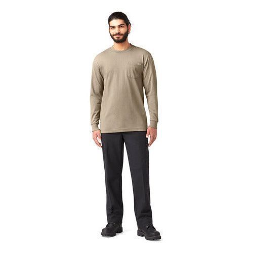 Playera Dickies Wl450 Peso Completo Manga Larga Con Bolsillo - Garufa Jeans