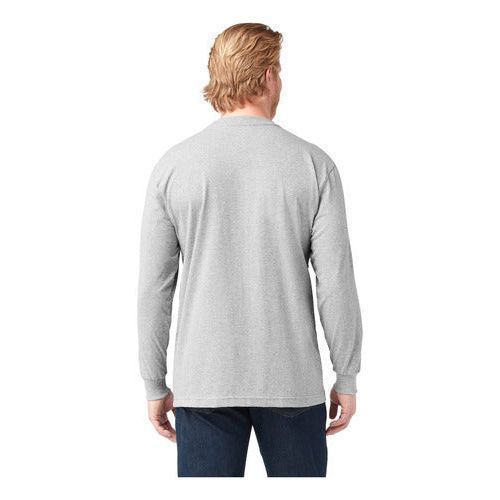 Playera Dickies Wl450 Peso Completo Manga Larga Con Bolsillo - Garufa Jeans