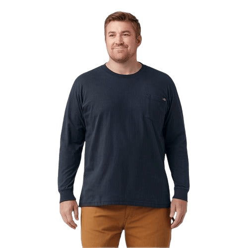 Playera Dickies Wl450 Peso Completo Manga Larga Talla Extra - Garufa Jeans