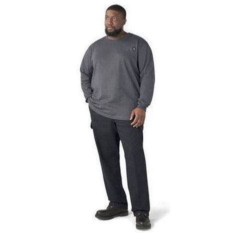 Playera Dickies Wl450 Peso Completo Manga Larga Talla Extra - Garufa Jeans