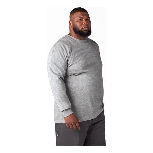 Playera Dickies Wl450 Peso Completo Manga Larga Talla Extra - Garufa Jeans