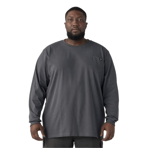 Playera Dickies Wl450 Peso Completo Manga Larga Talla Extra - Garufa Jeans
