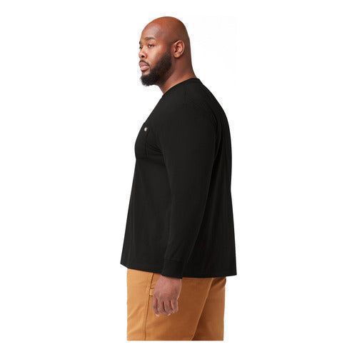Playera Dickies Wl450 Peso Completo Manga Larga Talla Extra - Garufa Jeans