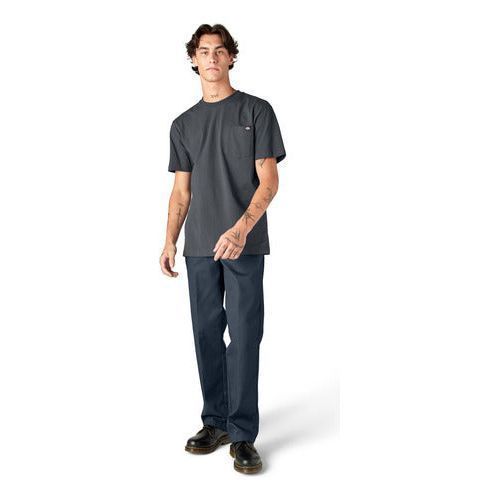 Playera Dickies Ws450 Peso Completo Manga Corta Con Bolsillo - Garufa Jeans