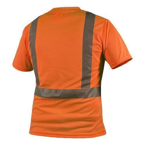 Playera Jyrsa Eco - 110 Con Reflejantes Alta Visibilidad Extra - Garufa Jeans