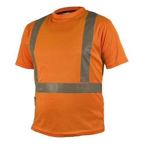 Playera Jyrsa Eco - 110 Con Reflejantes Alta Visibilidad Extra - Garufa Jeans