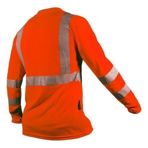 Playera Jyrsa Eco - 111 Manga Larga Reflejantes Tallas Extras - Garufa Jeans