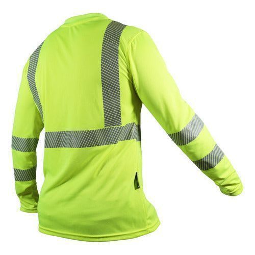 Playera Jyrsa Eco - 111 Manga Larga Reflejantes Visibilidad - Garufa Jeans