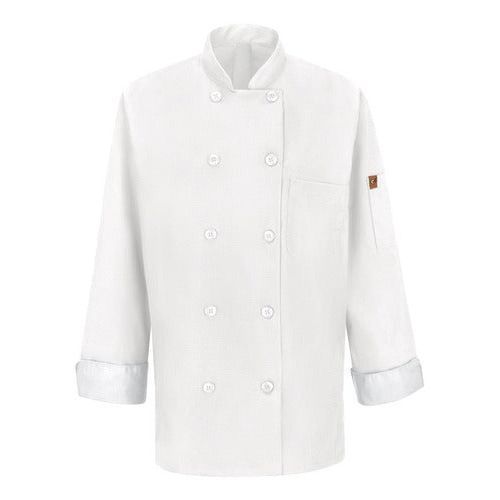 Red Kap 041 Filipina Chef Manga Larga Repelente Aceite Mujer - Garufa Jeans