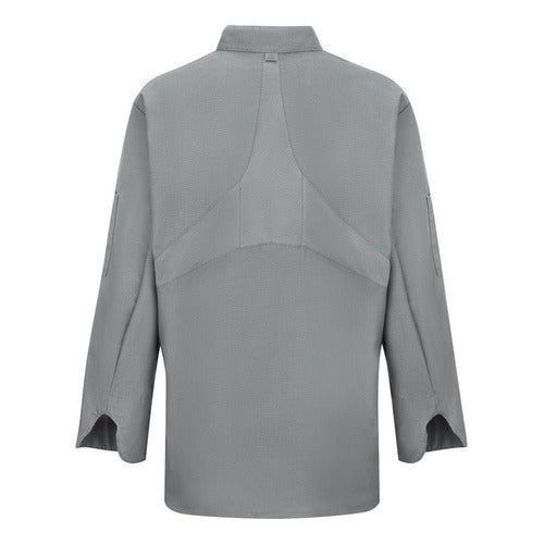 Red Kap 041 Filipina Chef Manga Larga Repelente Aceite Mujer - Garufa Jeans