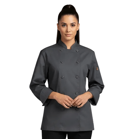 Red Kap 041 Filipina Chef Manga Larga Repelente Aceite Mujer - Garufa Jeans