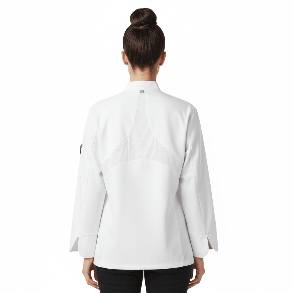 Red Kap 041 Filipina Chef Manga Larga Repelente Aceite Mujer - Garufa Jeans