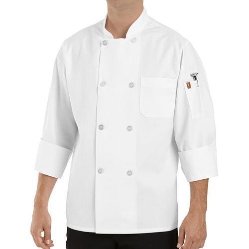 Red Kap 0413 Filipina Chef Cocina Manga Larga Básica Durable - Garufa Jeans