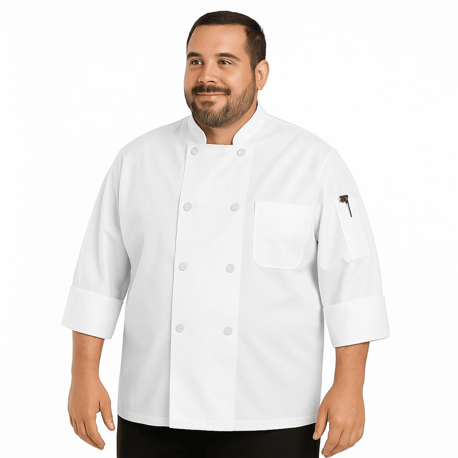 Red Kap 0413 Filipina Chef Cocina Manga Larga Durable Extras - Garufa Jeans