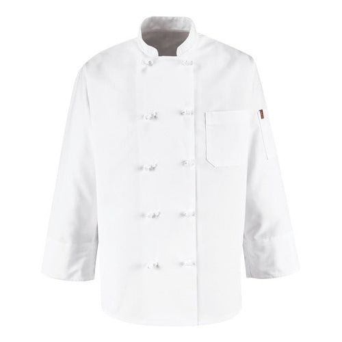 Red Kap 0421 Filipina Chef Cocina Manga Larga Botones Nudos - Garufa Jeans