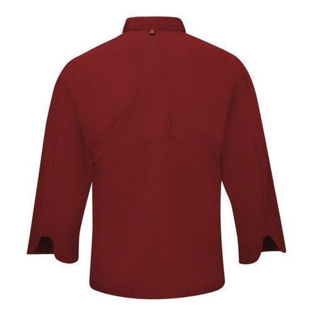 Red Kap 042x Filipina Chef Manga Larga Repelente Aceite - Garufa Jeans