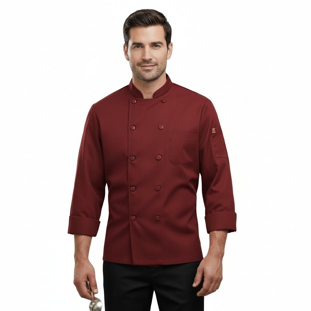 Red Kap 042x Filipina Chef Manga Larga Repelente Aceite - Garufa Jeans