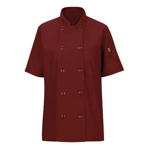 Red Kap 045 Filipina Chef Manga Corta Repelente Aceite Mujer #mlpos_8 | Color: CH - Gris Oxford #color_ch_-_gris_oxford #sku_045xchssl #sku_045xchssm #sku_045xchsss #sku_045xchssxl #sku_045xchssxs
