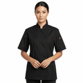 Red Kap 045 Filipina Chef Manga Corta Repelente Aceite Mujer #mlpos_1 | Color: BK - Negra #color_bk_-_negra #sku_045xbkssl #sku_045xbkssm #sku_045xbksss #sku_045xbkssxl #sku_045xbkssxs