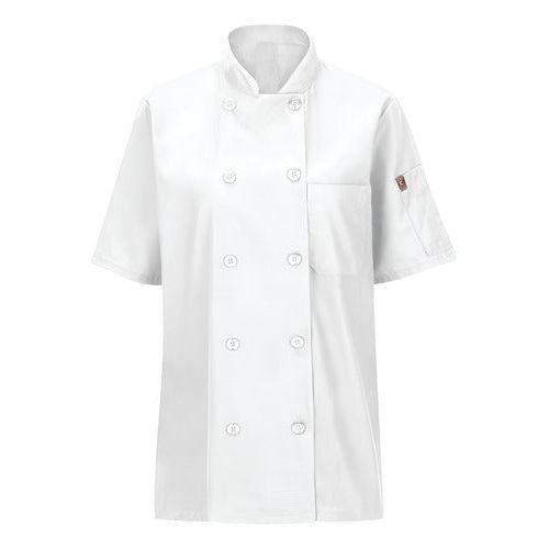 Red Kap 045 Filipina Chef Manga Corta Repelente Aceite Mujer #mlpos_11 | Color: FR - Roja #color_fr_-_roja #sku_045xfrssl #sku_045xfrssm #sku_045xfrsss #sku_045xfrssxl #sku_045xfrssxs