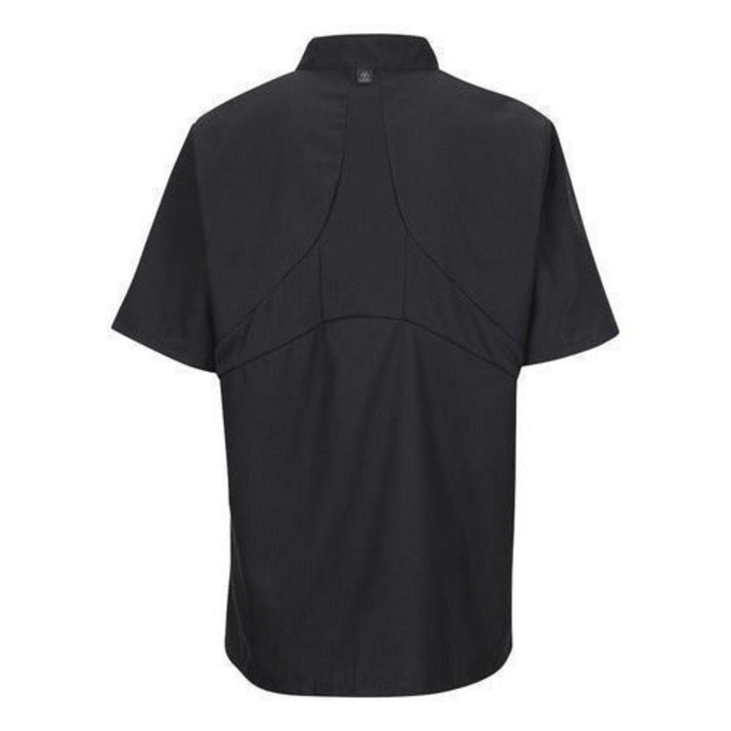 Filipina de chef Red Kap 045 para mujer Negra, vista posterior de la prenda