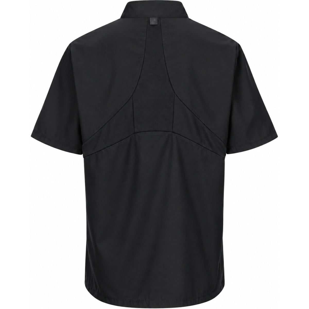 Filipina de chef Red Kap 046X para hombre Negra, vista posterior de la prenda | color:negra