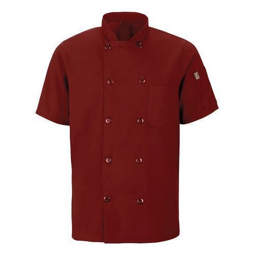 Red Kap 046x Filipina Chef Manga Corta Repelente Aceite - Garufa Jeans