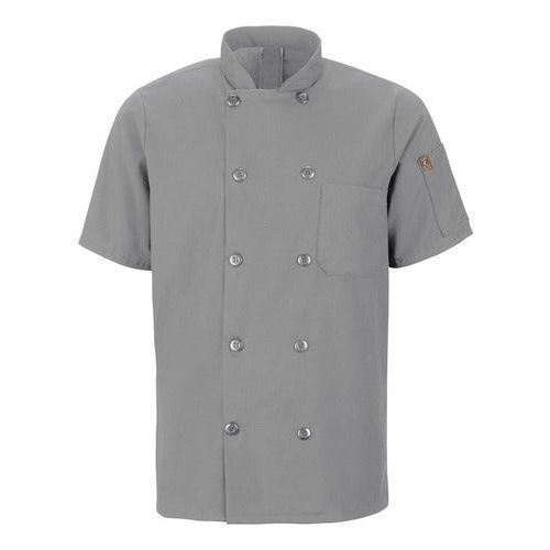 Red Kap 046x Filipina Chef Manga Corta Repelente Aceite - Garufa Jeans