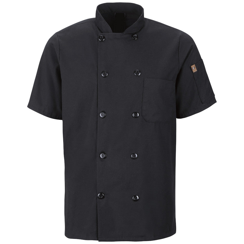 Red Kap 046x Filipina Chef Manga Corta Repelente Aceite - Garufa Jeans