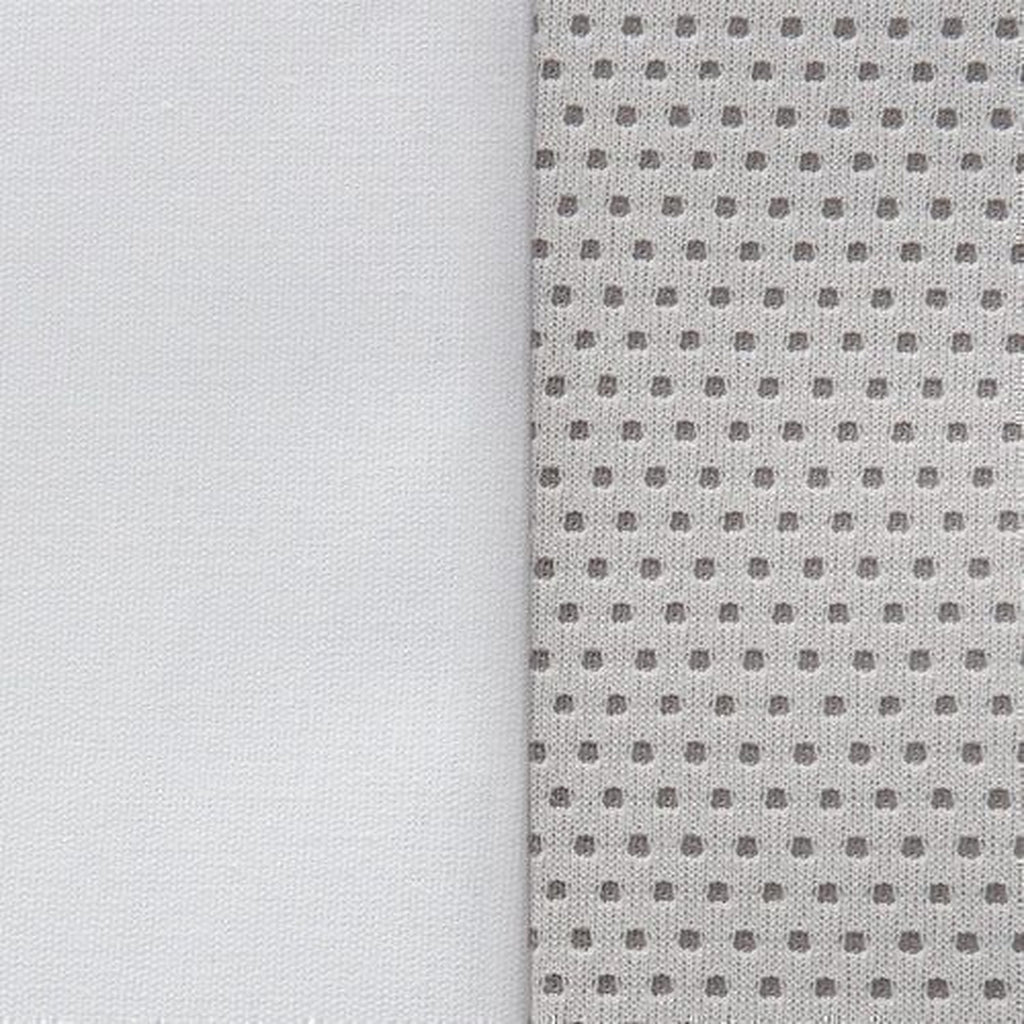 Filipina de chef Red Kap 051W para mujer Blanca, detalle de tela y malla