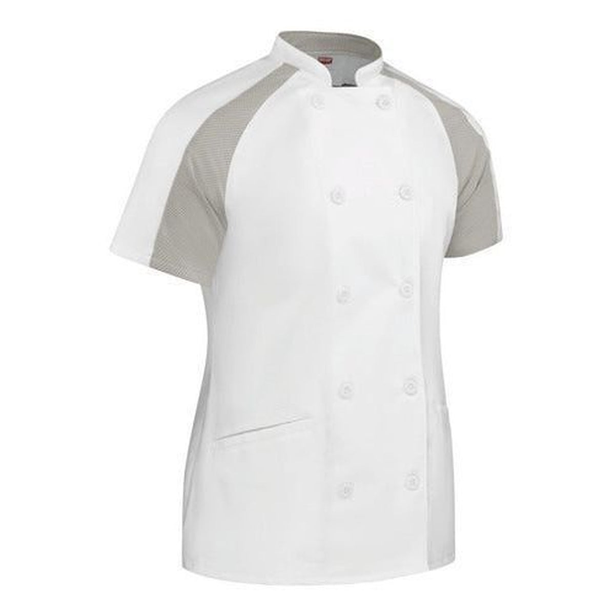 Filipina de chef Red Kap 051W para mujer Blanca, prenda sola tres cuartos derecho | color:blanca