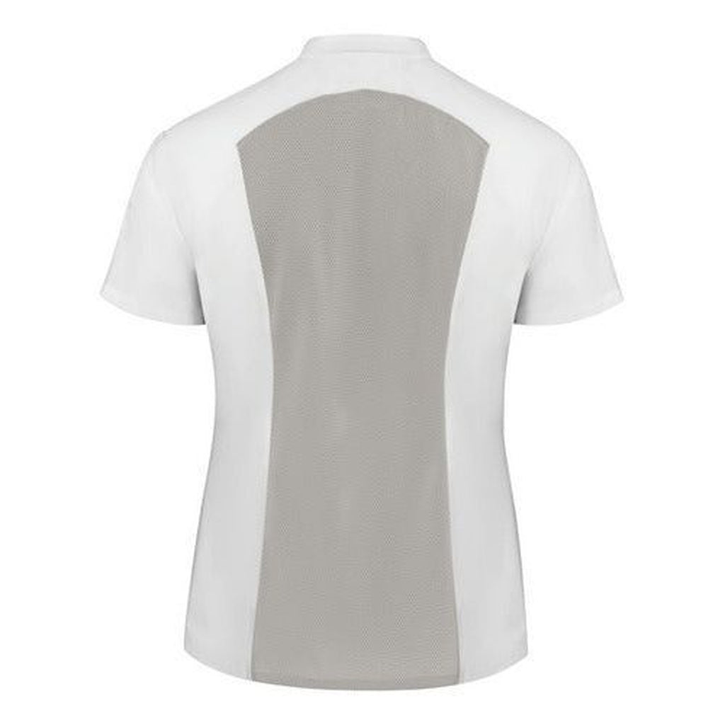 Filipina de chef Red Kap 051W para mujer Blanca, prenda sola vista posterior