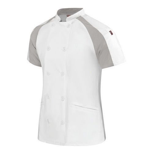 Red Kap 051w Filipina Chef Mujer Manga Corta Con Flujo Aire - Garufa Jeans