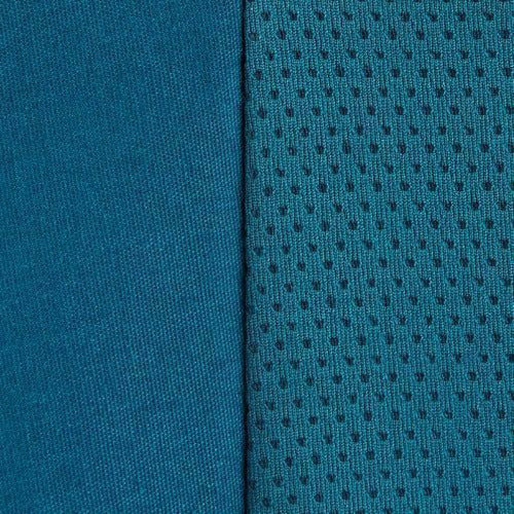 Filipina de chef Red Kap 051W para mujer Teal, detalle de tela y malla