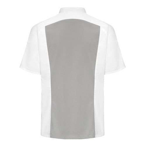 Red Kap 052m Filipina Chef Cocina Manga Corta Con Flujo Aire - Garufa Jeans