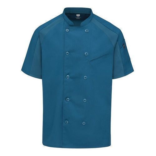 Red Kap 052m Filipina Chef Cocina Manga Corta Con Flujo Aire - Garufa Jeans