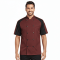 Red Kap 052m Filipina Chef Cocina Manga Corta Con Flujo Aire - Garufa Jeans