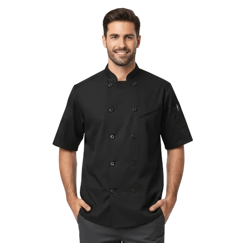 Red Kap 052m Filipina Chef Cocina Manga Corta Con Flujo Aire - Garufa Jeans