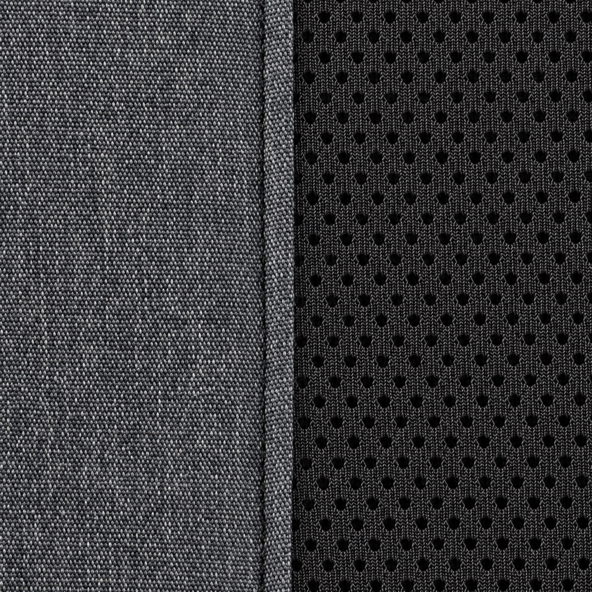 Filipina de chef Red Kap 052M para hombre Gris Oxford, detalle de tejido y malla | color:gris-oxford