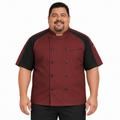 Filipina de chef Red Kap 052M para hombre Vino, vista frontal | color:vino