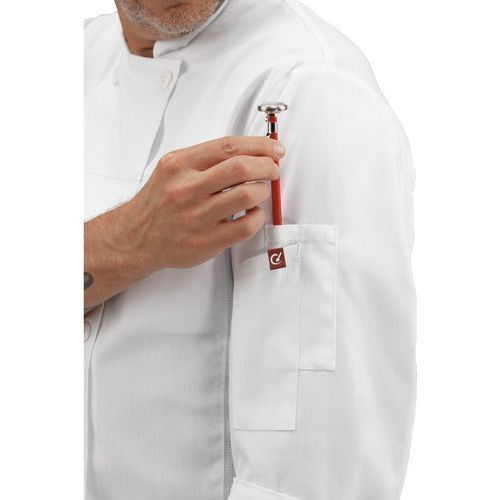 Red Kap 054m Filipina Chef Cocina Manga Larga Con Flujo Aire - Garufa Jeans